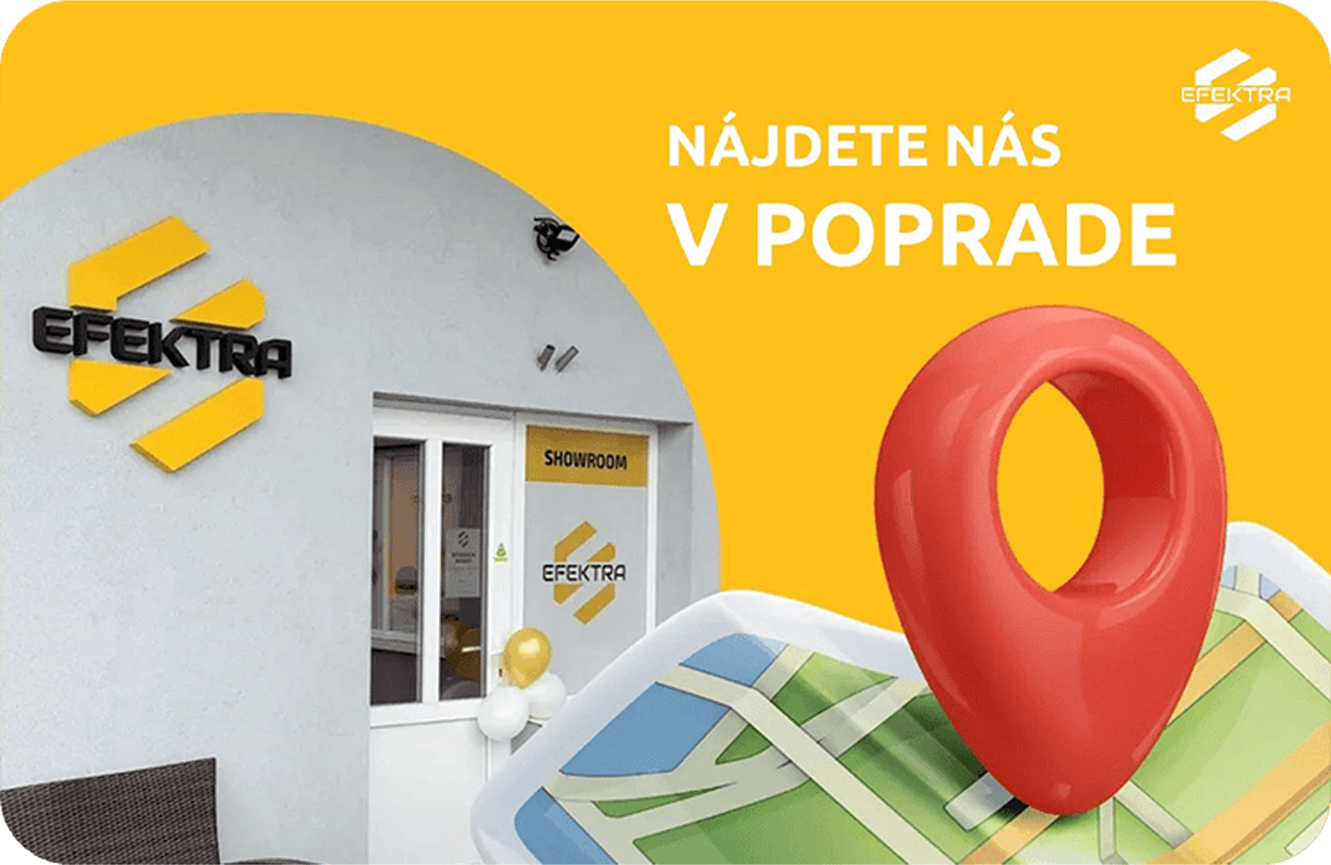 Fotografia showroomu Efektra s.r.o.